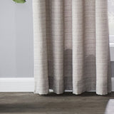SKL Home Saturday Knight Ltd Maeve Sophisticated Yarn Dyed Woven Horizontal Pattern SunSafe Window Panel - Tan