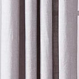 SKL Home Saturday Knight Ltd Melange Textured Woven Fabric And Stylish Design SunSafe Window Panel - Gray