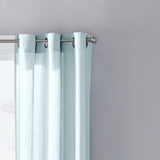 SKL Home Saturday Knight Ltd Raine Light Filtering Sophisticated SunSafe Window Curtain Panel - Sage
