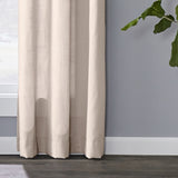 SKL Home Saturday Knight Ltd Raine Light Filtering Sophisticated SunSafe Window Curtain Panel - Linen
