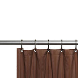 Carnation Home Fashions Premium 4 Gauge Vinyl Shower Curtain Liner with Weighted Magnets and Metal Grommets - 72x72"