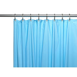 Carnation Home Fashions 3 Gauge Vinyl Shower Curtain Liner with Weighted Magnets and Metal Grommets - 72x72"