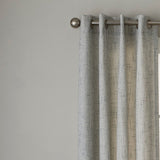 SKL Home By Saturday Knight Ltd Textured Crosshatch Window Curtain Panel - Blue