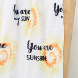 You Are My Sunshine Micro Plush All Season Throw 50" x 70" Yellow by Plazatex
